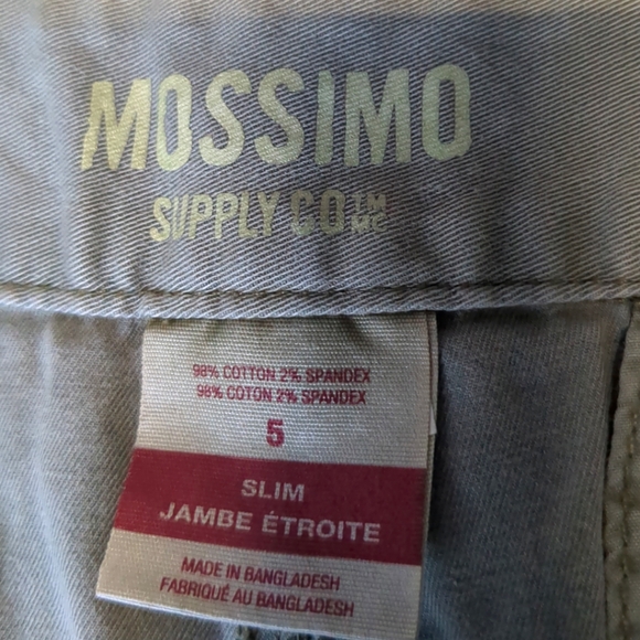 *New*MOSSIMO  Low Rise Military Green Shorts Size 5 - Picture 14 of 14
